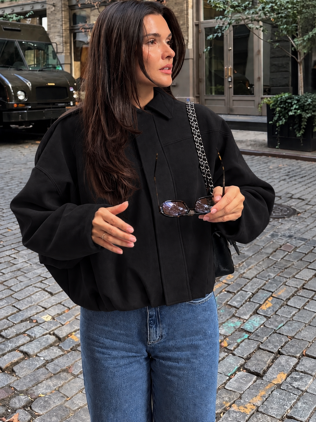 Veste Oversize dine -collection Automne🍂
