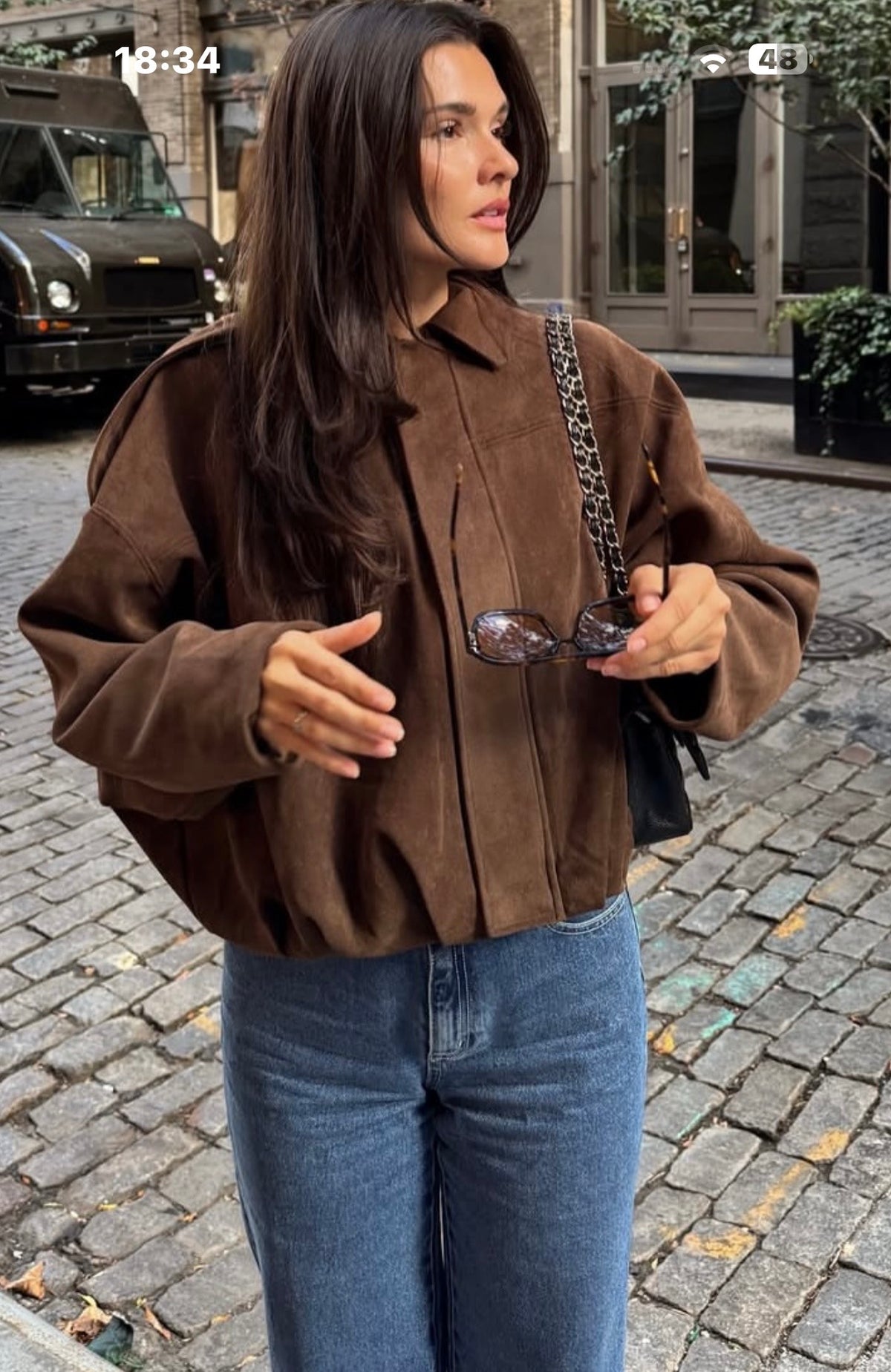 Veste Oversize dine -collection Automne🍂